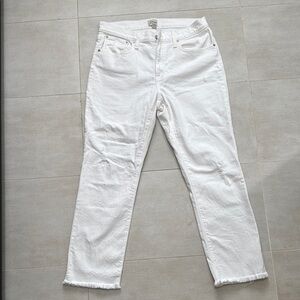 JCrew Women's White Jeans